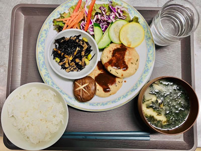 Yatsugatake ashram vegan food
