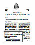 Kriya Yoga Journal - Volume 14 Num&eacute;ro 3 - Automne 2007